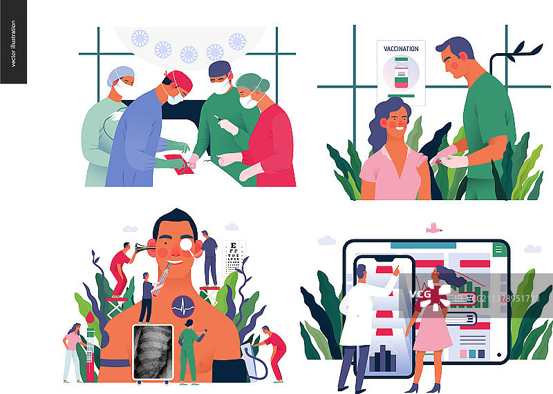 医疗保险合集图片素材