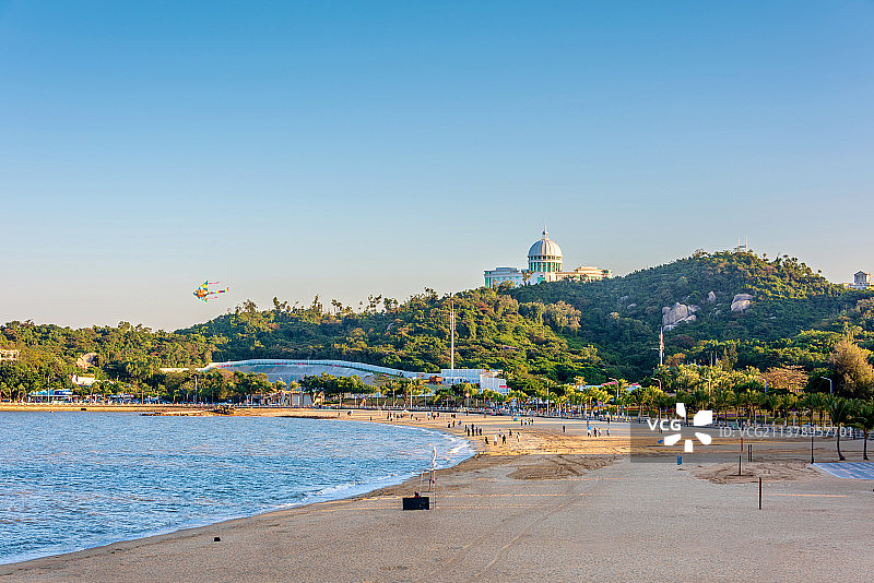 中国广东珠海香炉湾海滩风光图片素材