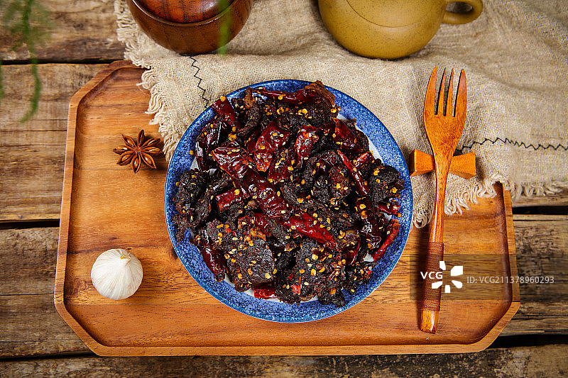 营养好吃的冷吃牛肉图片素材