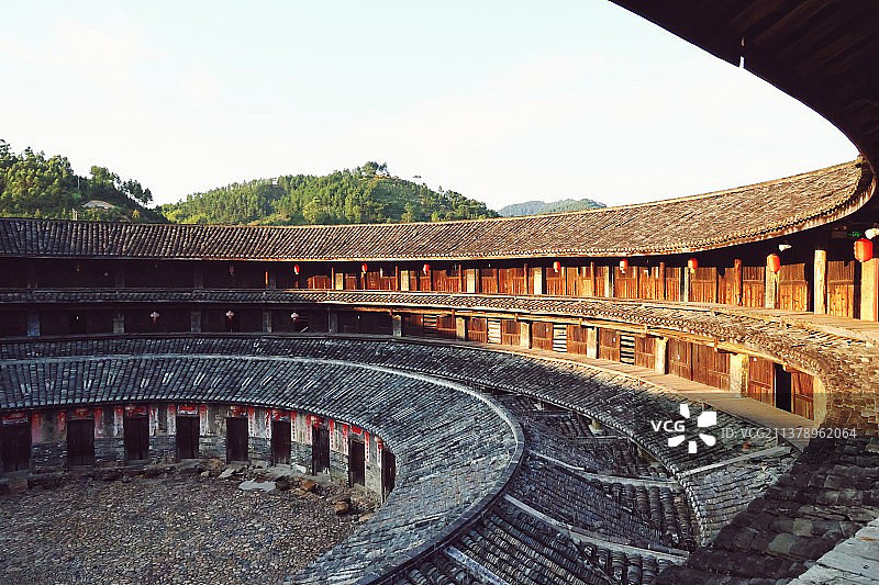 广东梅州花萼楼图片素材