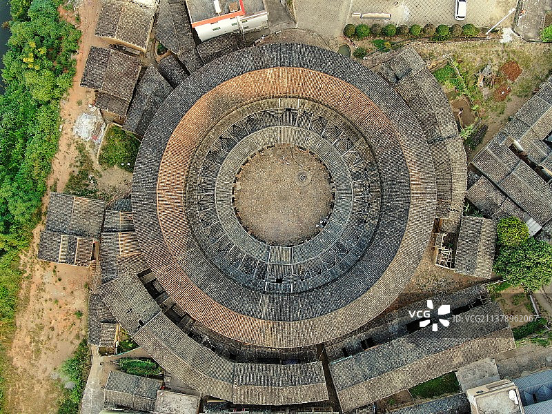 广东梅州花萼楼图片素材