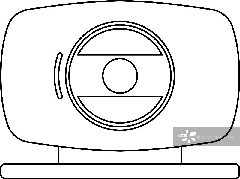 网络摄像头图标图片素材