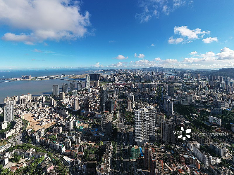 珠海拱北迎宾大道南图片素材