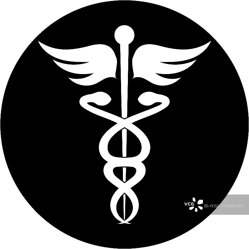 蛇形医疗图标图片素材