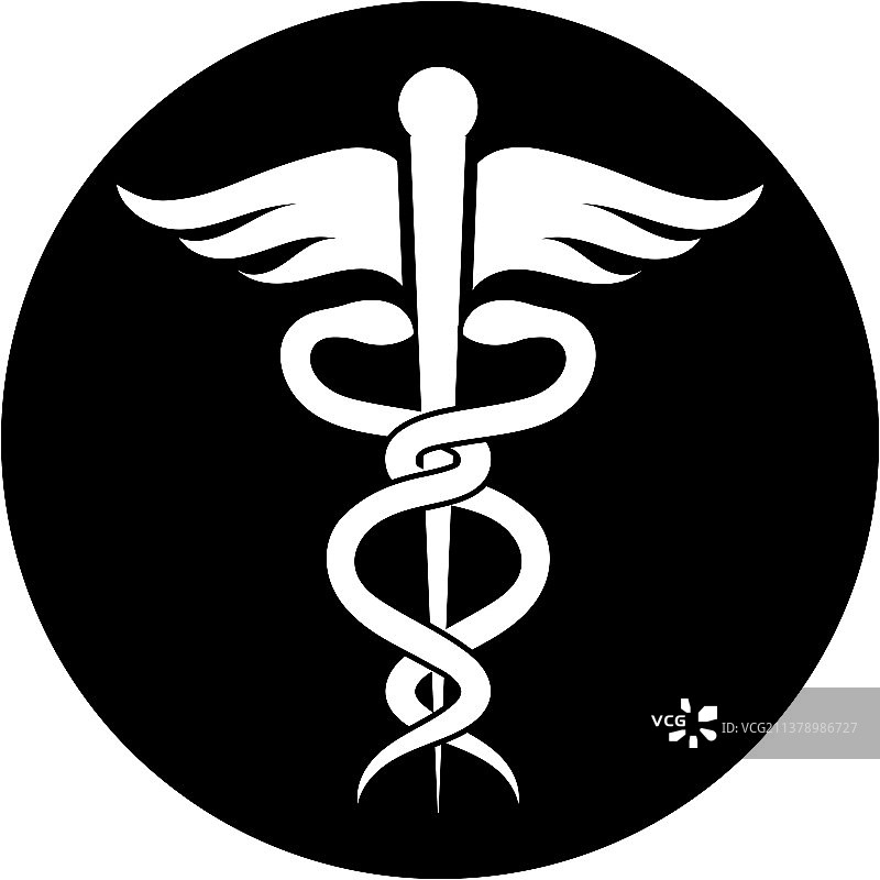 蛇形医疗图标图片素材