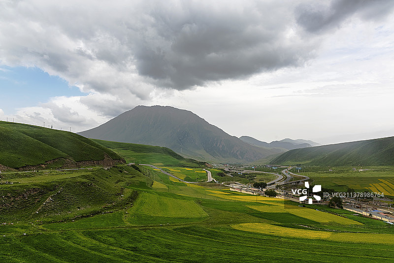 山村风光图片素材