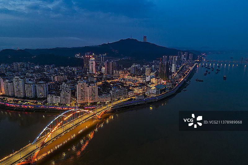 《梧州夜景》图片素材