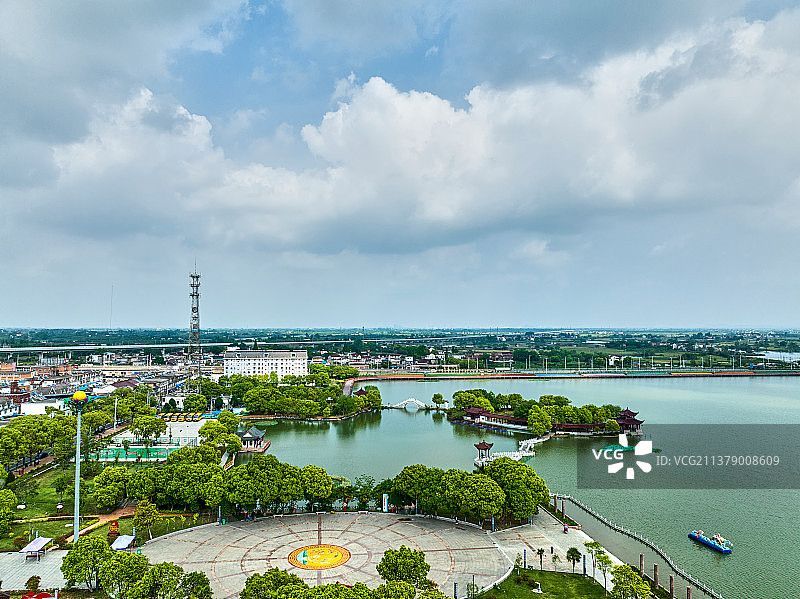 芜湖市南陵县奎湖湿地公园图片素材