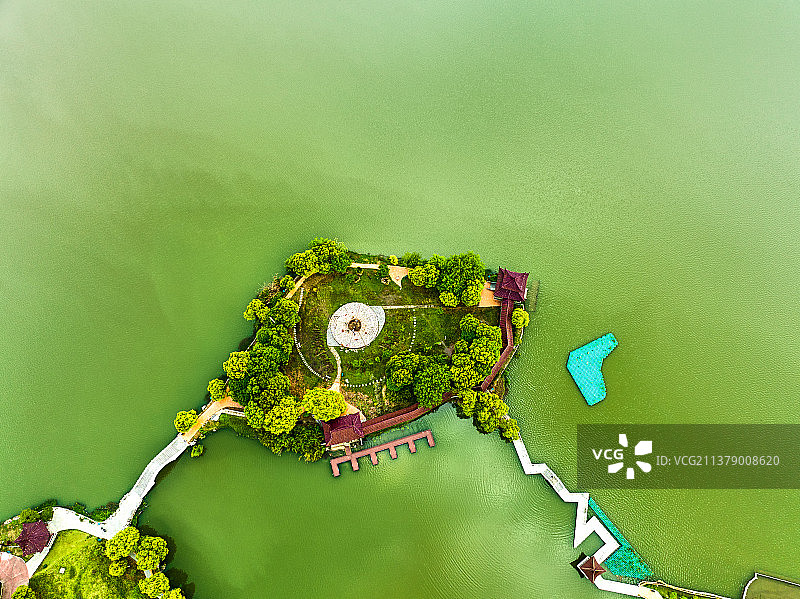 芜湖市南陵县奎湖湿地公园图片素材