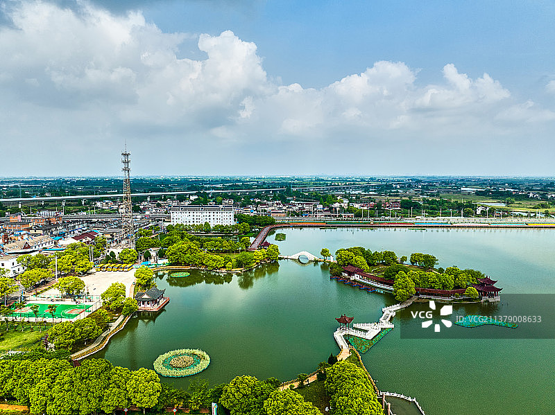 芜湖市南陵县奎湖湿地公园图片素材