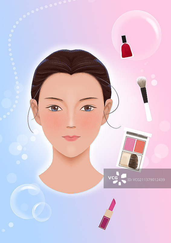 美妆医美女性彩妆图片素材