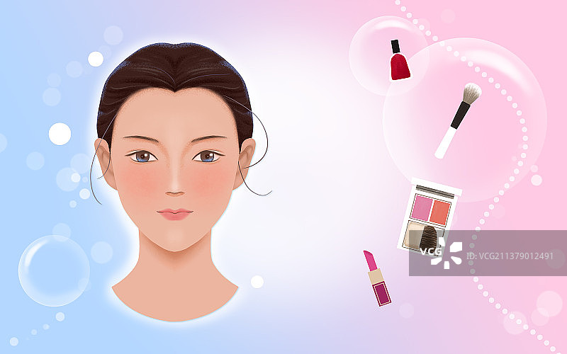 美妆医美女性彩妆图片素材