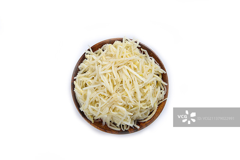 好吃劲脆的泡酸笋丝图片素材