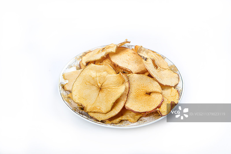 美味甜脆的苹果干图片素材