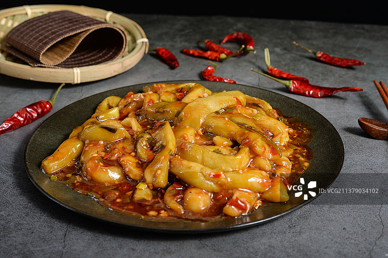 鱼香茄子图片素材