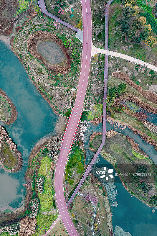 成都中和湿地公园图片素材