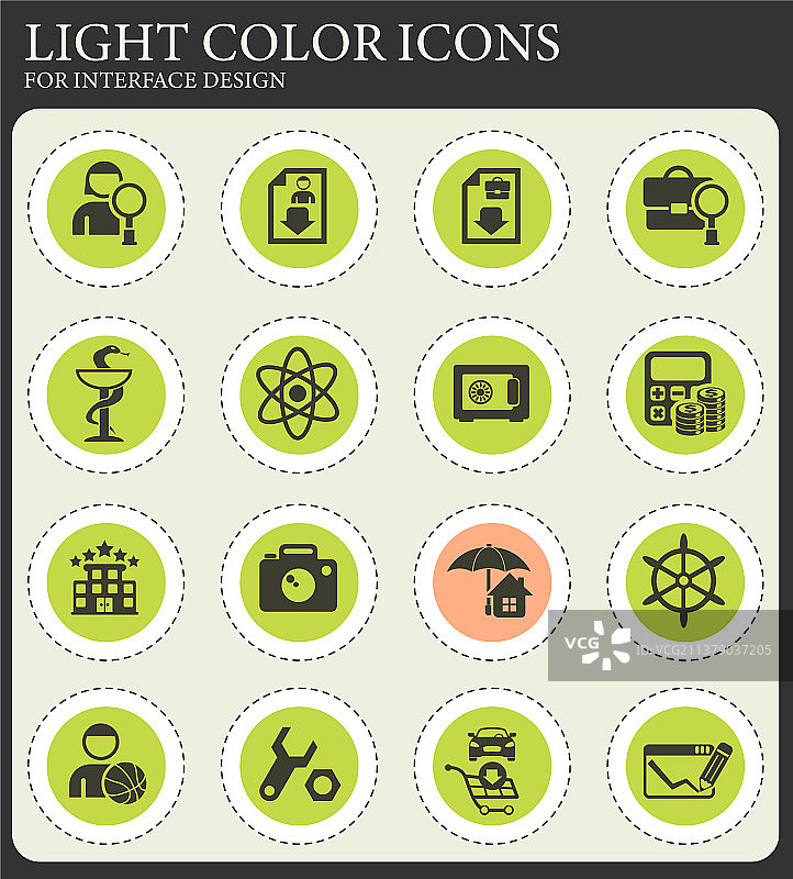 求职图标集图片素材