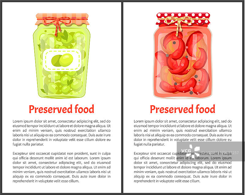 腌制食品：泡椒和橄榄图片素材