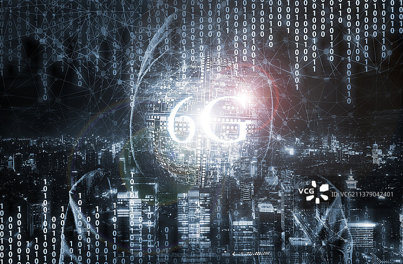 智慧城市概念互联网大数据图片素材