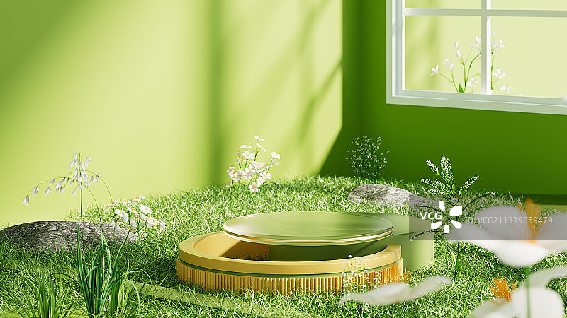 3D背景模拟场景产品背景图片素材