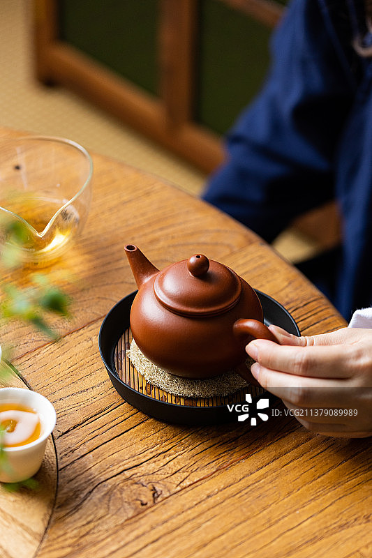 紫砂壶图片素材