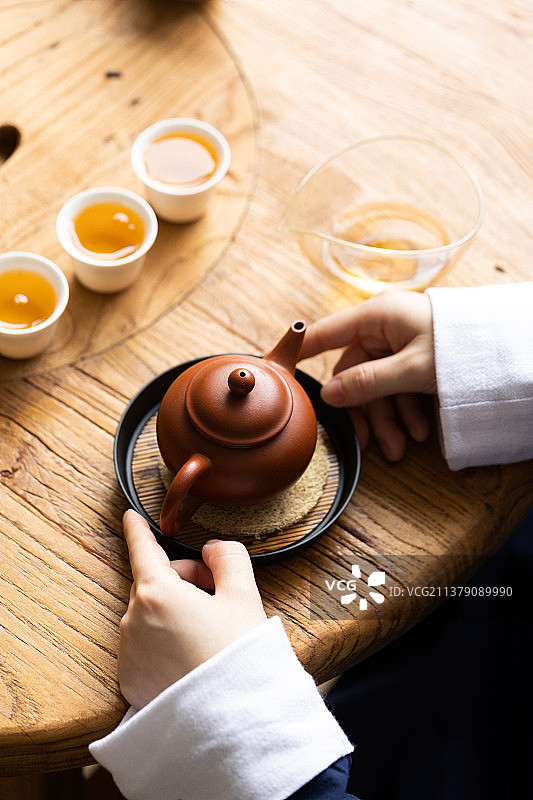 紫砂壶图片素材