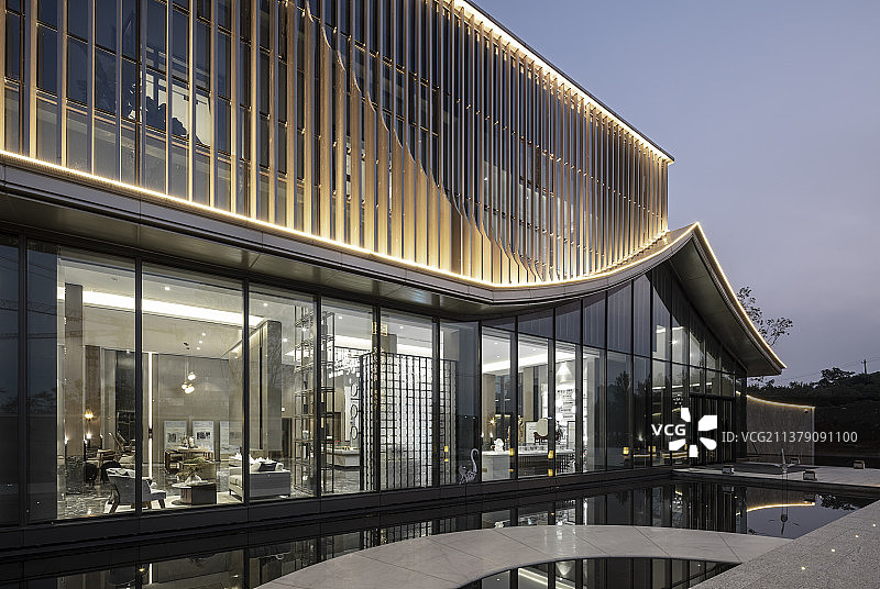 中式会所图片素材