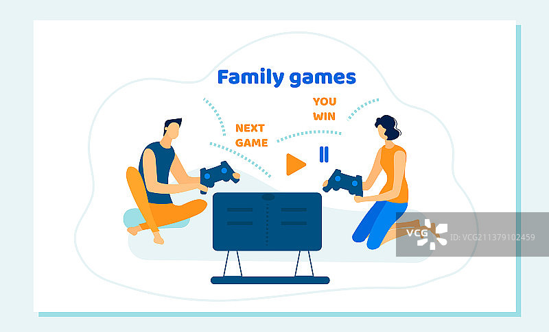 夫妇坐在沙发上玩电脑游戏图片素材