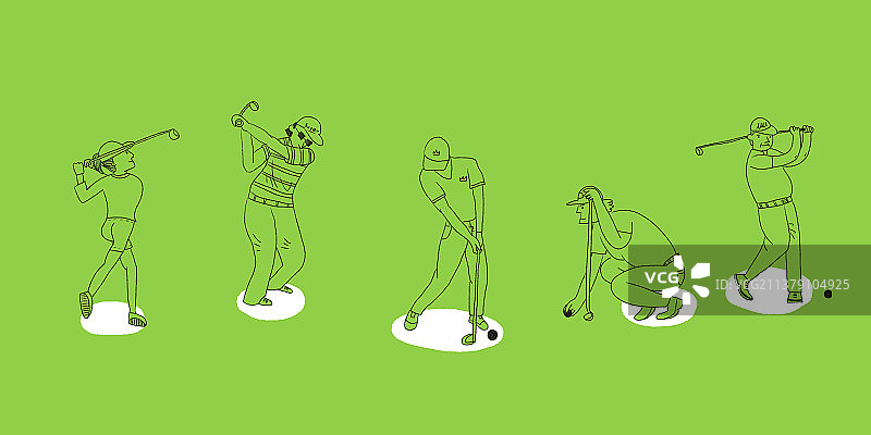 高尔夫图片素材