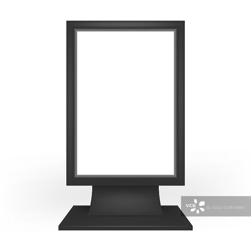 户外广告立式banner图片素材