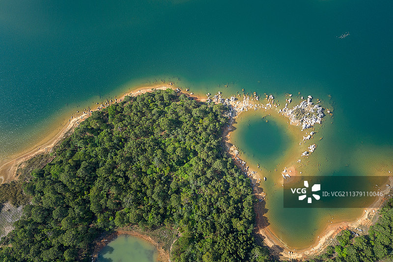 石林风景区   长湖片区图片素材