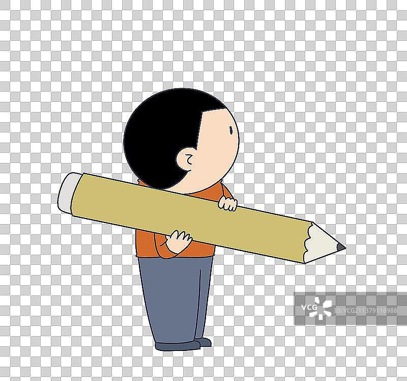 元素：笔试的人物图片素材