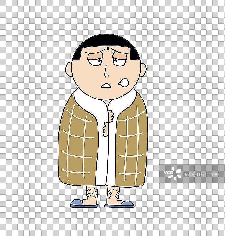 元素：失眠的人物图片素材