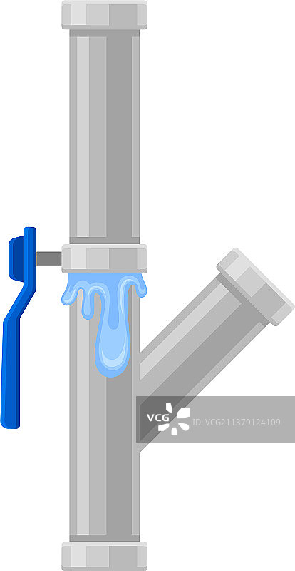 管道流水图片素材