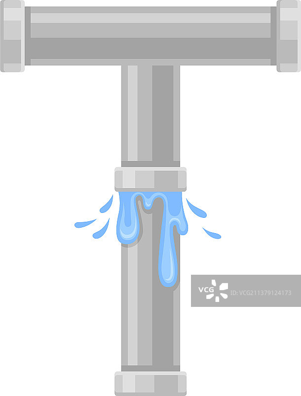 管道接头流水图片素材