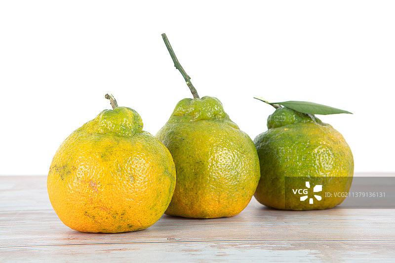 三个丑橘静物图片素材