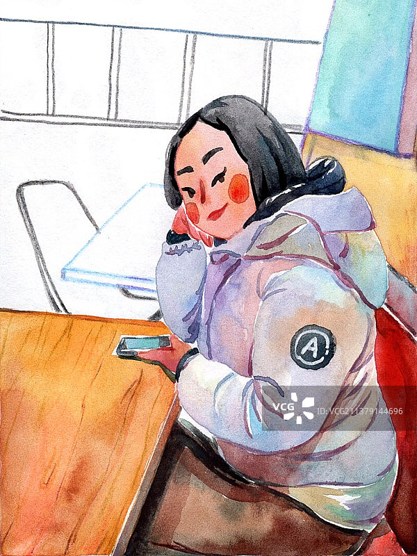 冬日约会图片素材