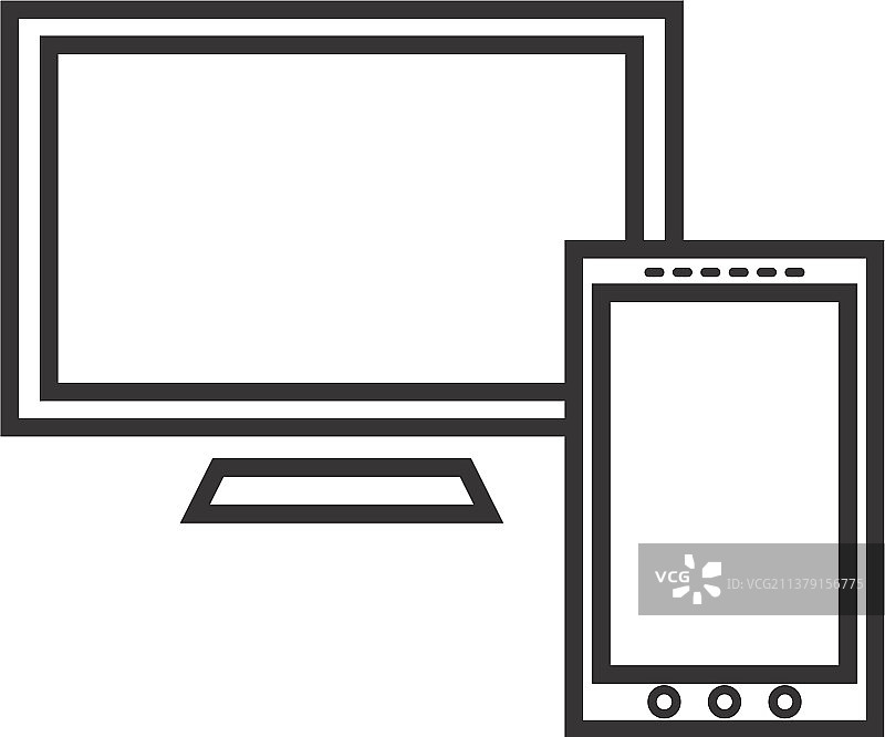 黑色线条图标图片素材