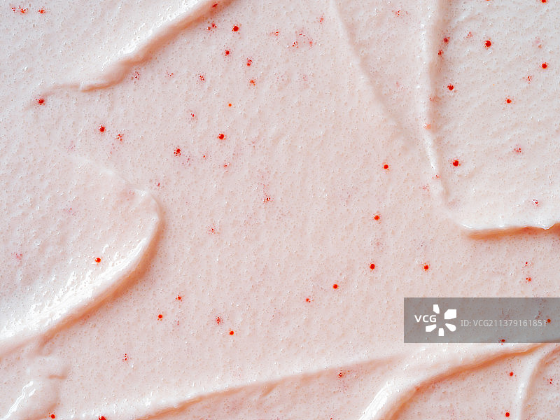 粉色去角质身体磨砂膏质地图片素材