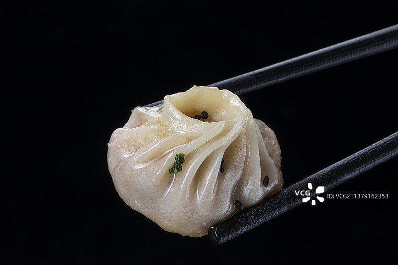 江南小吃葱煎包图片素材