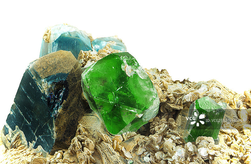 花岗岩外观的纹理石材特写图片素材