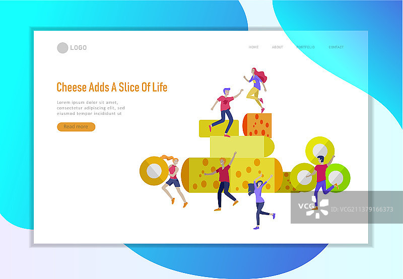 拿着日记本控制奶酪的女性角色图片素材