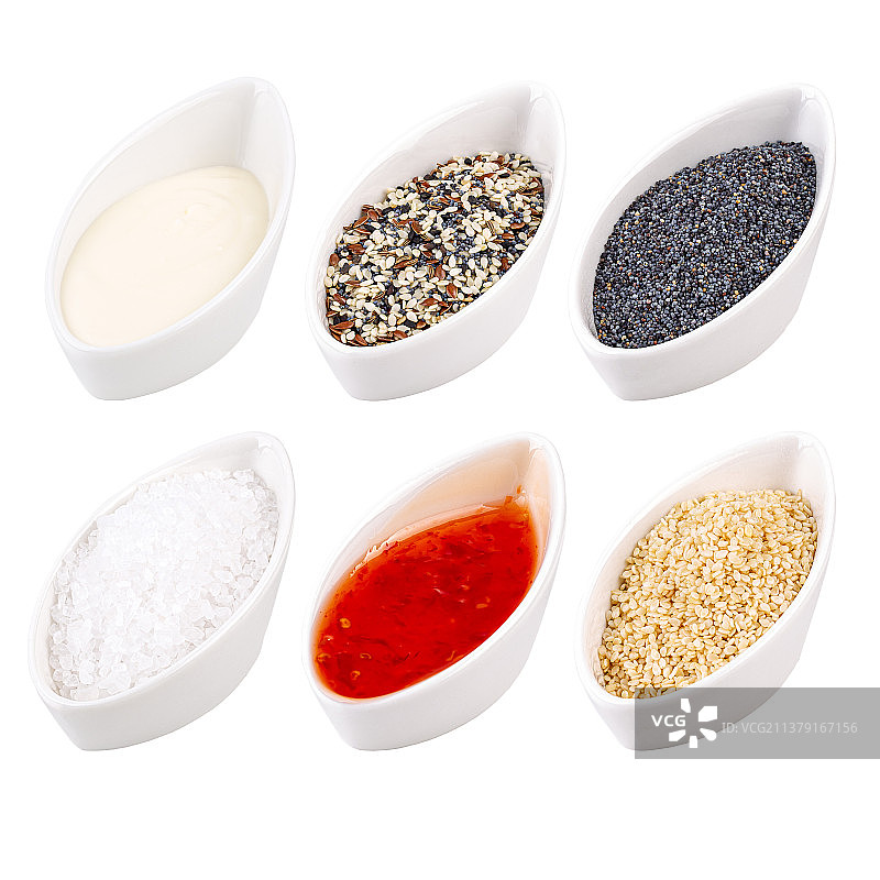 各种酱料和种子图片素材