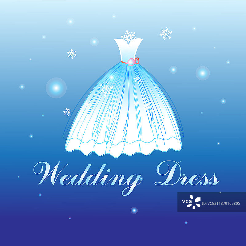 美丽的婚纱图片素材