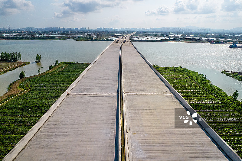 珠海香海大桥建设图片素材