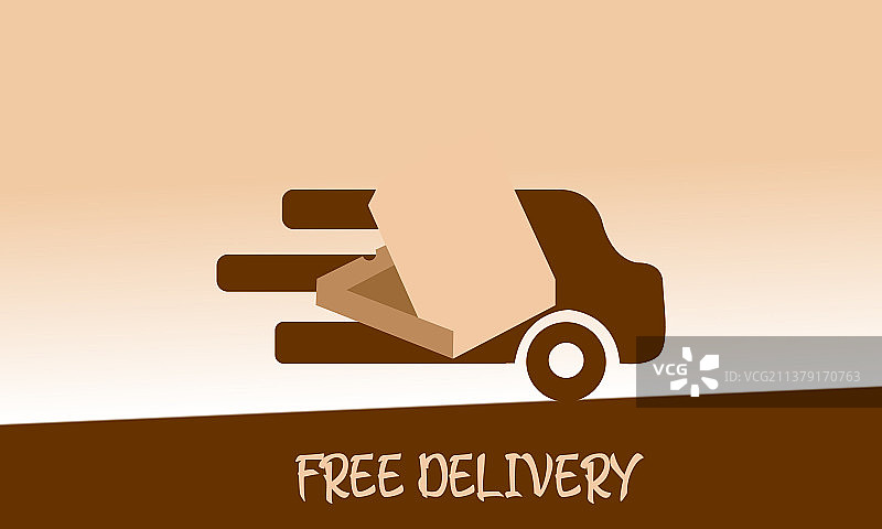 快速运输配送服务标志图片素材