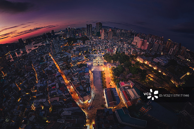 澳门大三巴图片素材