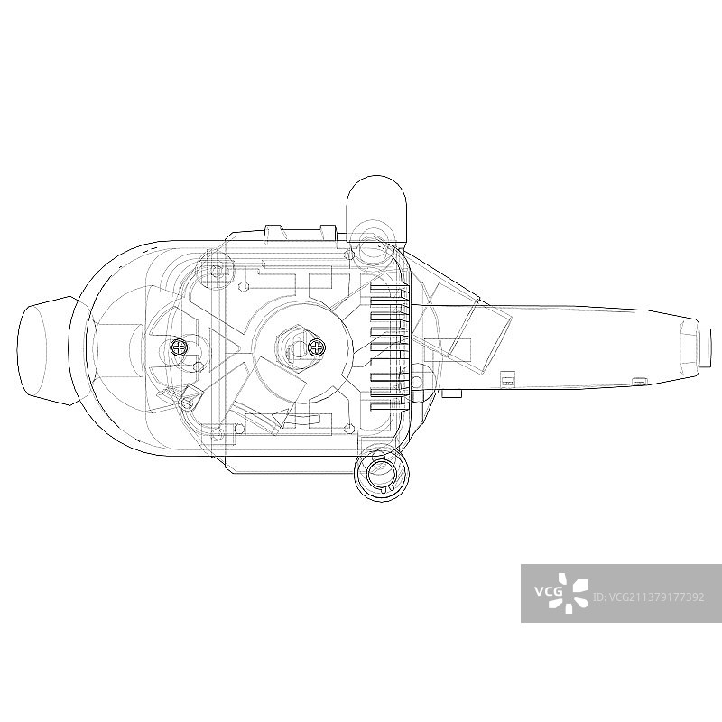 铣床轮廓图图片素材