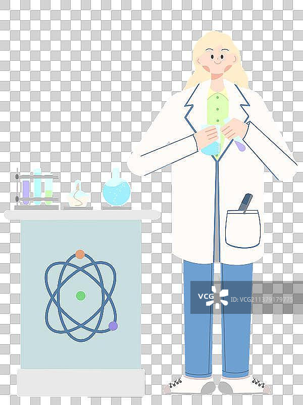 科学家在做实验图片素材