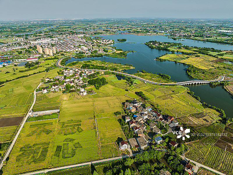 芜湖市南陵县奎湖湿地公园图片素材